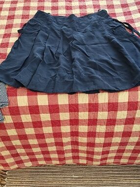 Studio Spa Navy Drawstring Waist Skirt